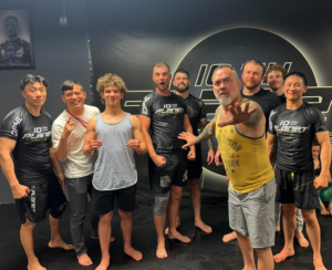 10th Planet Oakland coaches and athletes training with Eddie Bravo at 10th Planet HQ