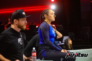 Michael Hillebrand cornering Bre Stikk at UFC BJJ 10 in Las Vegas